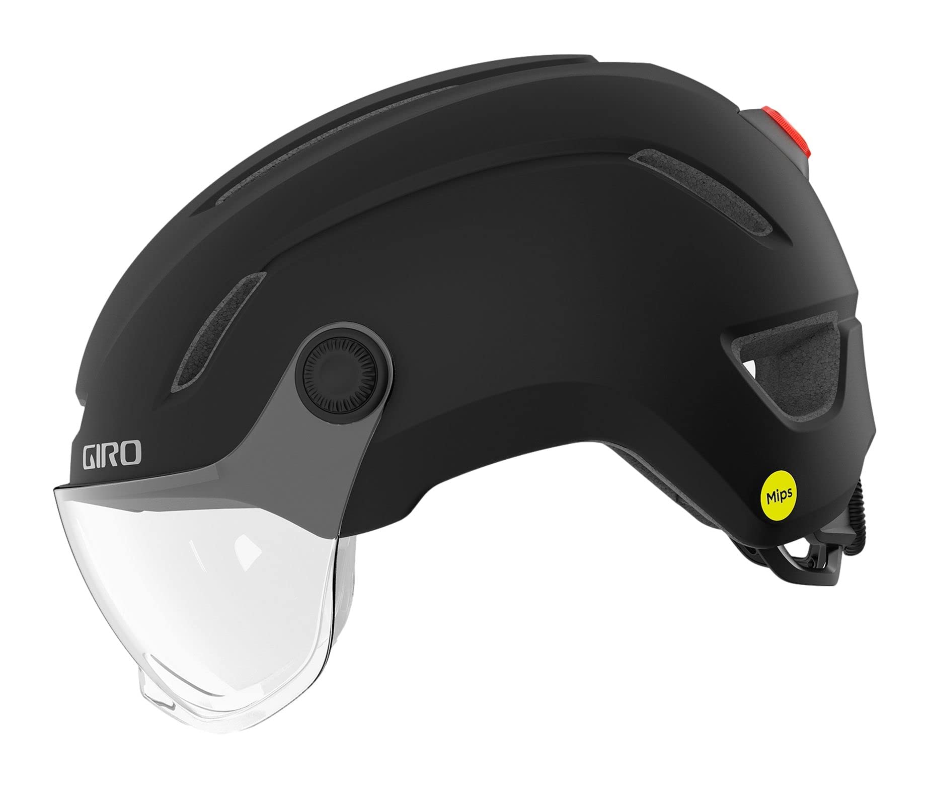 Giro Evoke MIPS LED Urban Bike Helmet - Matte Black Small