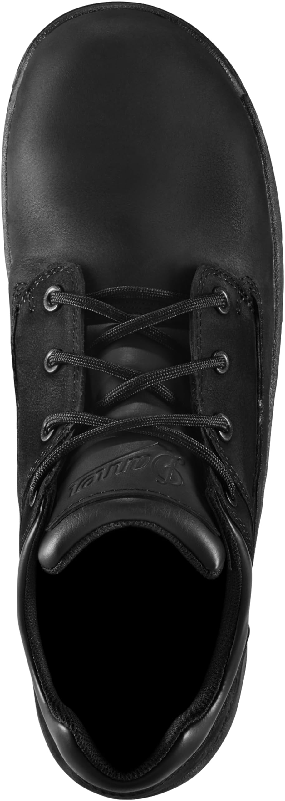 Danner 3" Caliper Aluminum Toe Work Boots for Men - Low-Top Full-Grain Leather Upper with Safety Toe, Comfort Cushioning, and Traction Heel Outsole, Black Hot - 12 EE