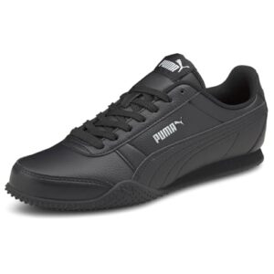 PUMA Womens Bella Sneaker, Black Black, 6.5