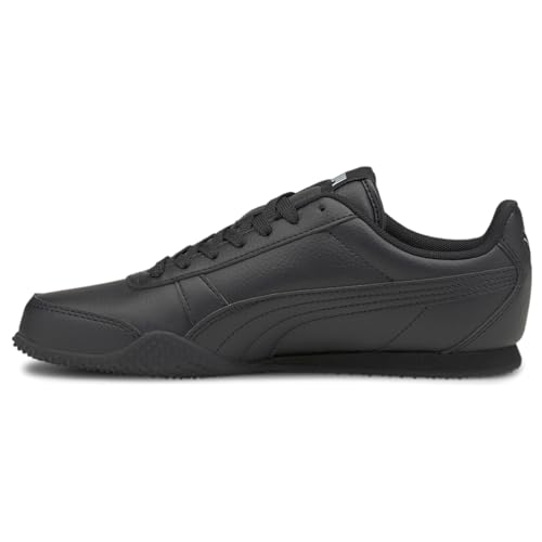 PUMA Womens Bella Sneaker, Black Black, 6.5