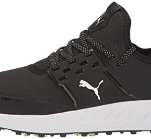 Puma Golf Men's Ignite Articulate Golf Shoe, Puma Black-Puma Silver-Puma Black, 7 Wide