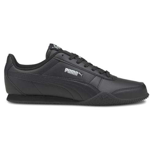 PUMA Womens Bella Sneaker, Black Black, 6.5