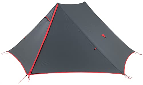 ALPS Mountaineering Hex 2-Person Tent - Charcoal/Red