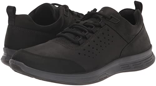 ECCO Men's Exceed Trainer Hiking Shoe, Black Nubuck, 10-10.5