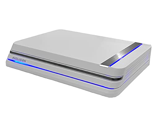 Avolusion PRO-X 8TB USB 3.0 External Gaming Hard Drive for PS5/PS4 Game Console (White)