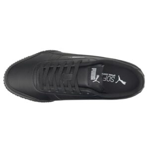 PUMA Womens Bella Sneaker, Black Black, 6.5