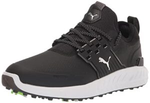 puma golf men's ignite articulate golf shoe, puma black-puma silver-puma black, 7 wide