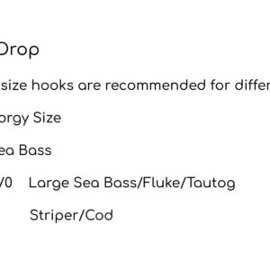 High Low rig High Carbon Steel Octopus 4/0 Hooks Berkley 60lb Surf or Deep Drop Salt Water hi Low rigs Boat hi lo rigs Made in USA