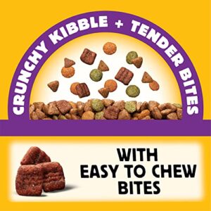 Pedigree with Tender Bites for Small Dogs Adult Dry Dog Food, Chicken and Steak Flavor, 14 lb. Bag