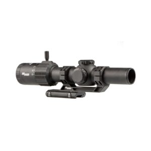 SIG SAUER Tango-MSR LPVO 1-6X24mm Waterproof Fog-Proof Rugged Tactical Hunting Rifle Scope | Second Focal Plane/F2 | Illuminated MSR BDC-6 Reticle, Black