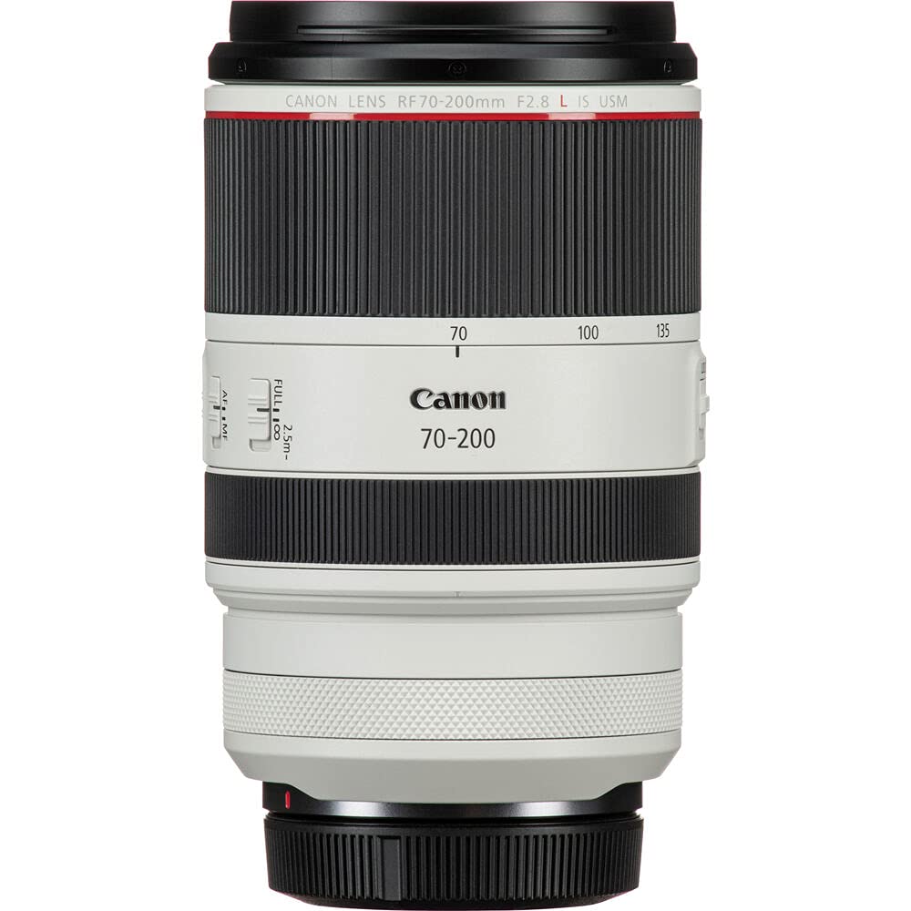 Canon RF 70-200mm f/2.8L is USM Lens (3792C002) + Filter Kit + Cap Keeper + Cleaning Kit + More (Renewed)