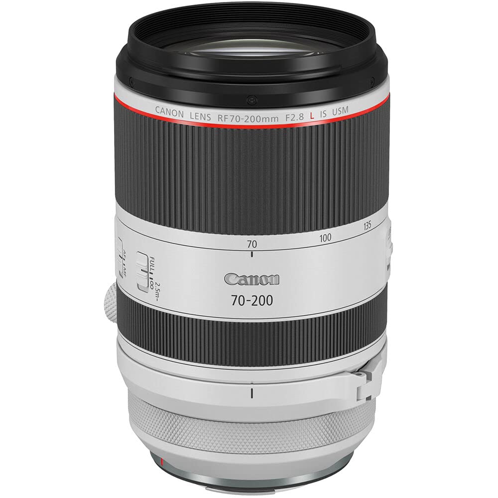 Canon RF 70-200mm f/2.8L is USM Lens (3792C002) + Filter Kit + Cap Keeper + Cleaning Kit + More (Renewed)