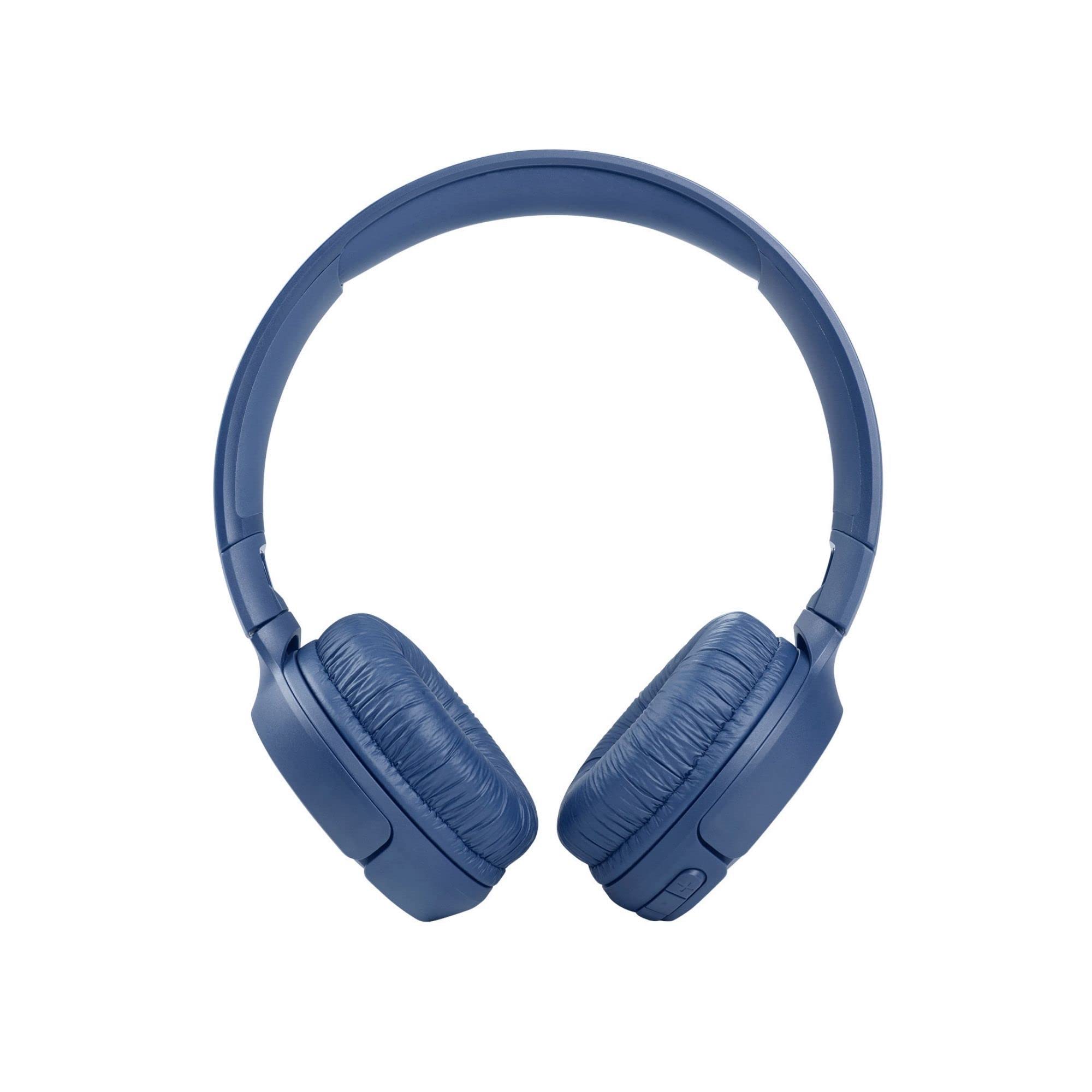 JBL Tune 510BT: Wireless On-Ear Headphones with Purebass Sound - Blue (Renewed)