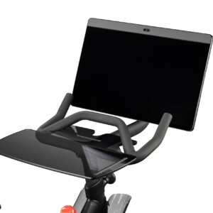 TFD The Tray+ | Compatible with Peloton Bikes+ ONLY (Dark)| Laptop Desk Tray - Premium Holder for Laptop, Tablet, Phone, Books & More - The Ultimate Peloton Accessories