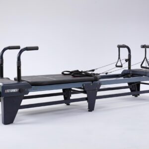 FitFormer by Pilates ProWorks - Folding Pilates Reformer Machine for Home Workout with Real Resistance Springs, Foldable Pilates Reformer 2 Platforms and Space-Saving Design - Pilates Reformer