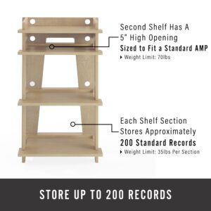 Crosley Furniture Soho Turntable Stand, Natural