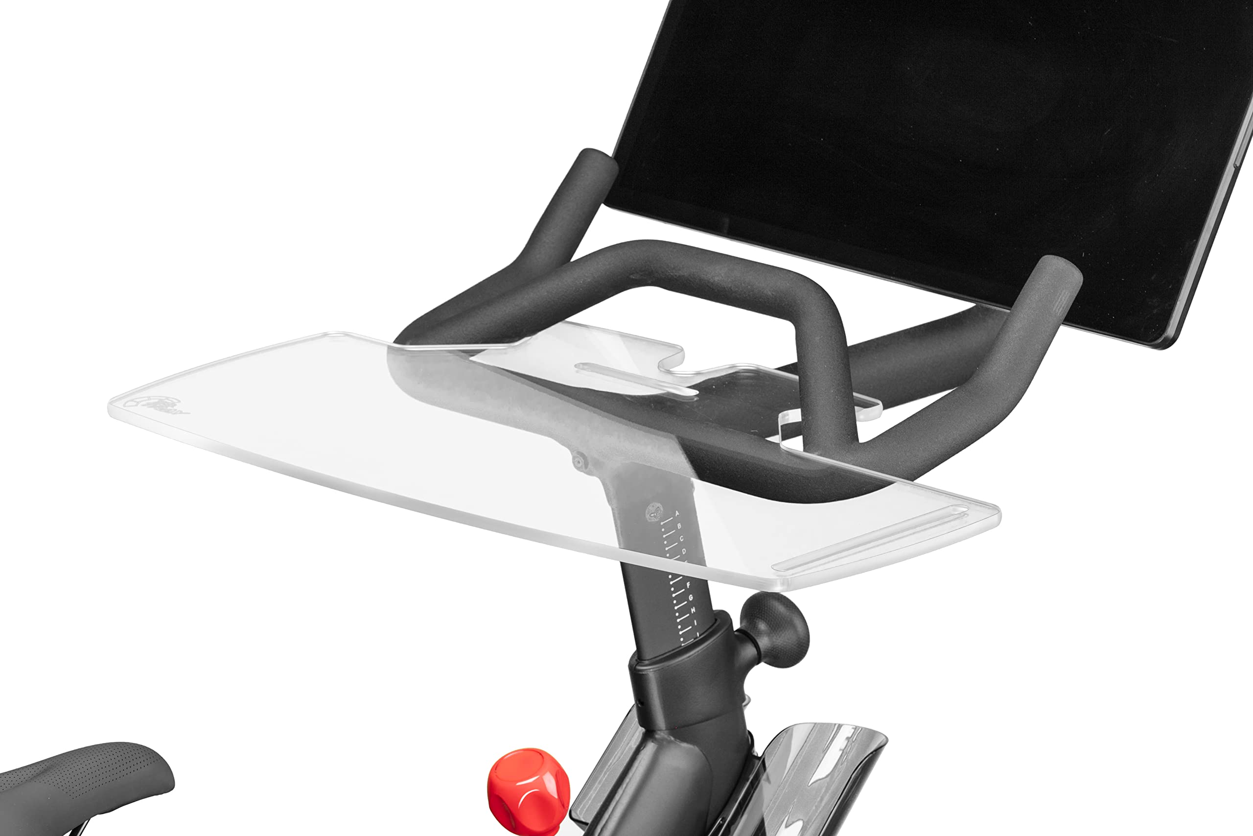 TFD The Sidewinder+ | Compatible with Peloton Bike Plus ONLY| Laptop Desk Tray - Premium Holder for Laptop, Tablet, Phone, Books & More - The Ultimate Peloton Accessories