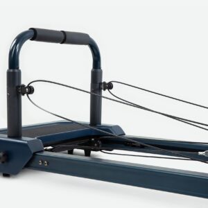 FitFormer by Pilates ProWorks - Folding Pilates Reformer Machine for Home Workout with Real Resistance Springs, Foldable Pilates Reformer 2 Platforms and Space-Saving Design - Pilates Reformer