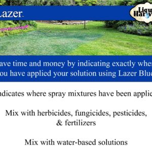 Liquid Harvest Lazer Blue Spray Pattern Indicator 32 oz, Surfactant 32 oz, and Mesotrione 32 oz Bundle for Effective Weed Control