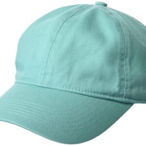 Amazon Essentials Men's Baseball Cap, Mint Green, one Size