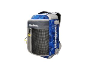 evolution outdoors fl30003: 5007 pro-angler zerust sling pack (kinetic blue) - includes 3 trays