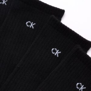 Calvin Klein Men's Athletic Socks - Cushion Crew Socks (5 Pack), Size 7-12, Black