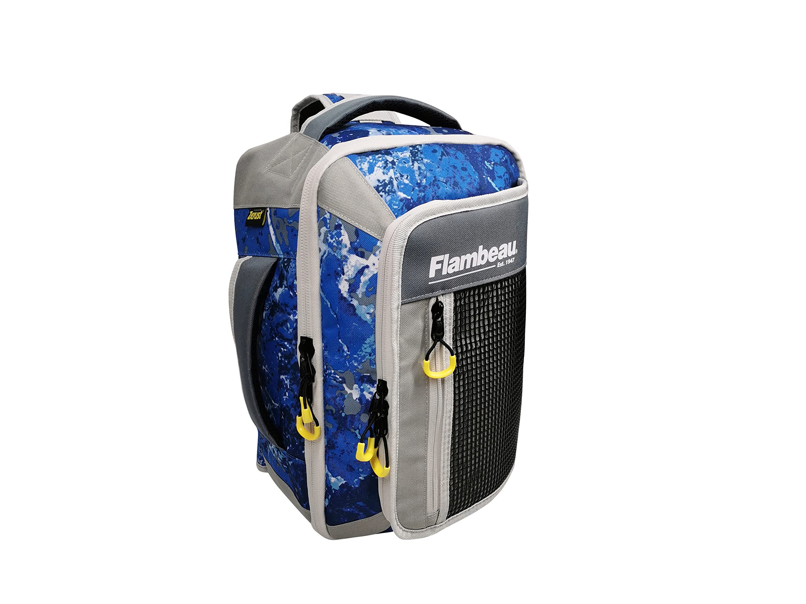 Evolution Outdoors FL30003: 5007 Pro-Angler Zerust Sling Pack (Kinetic Blue) - Includes 3 Trays