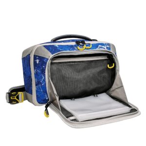 Evolution Outdoors FL30003: 5007 Pro-Angler Zerust Sling Pack (Kinetic Blue) - Includes 3 Trays