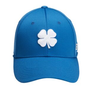 black clover iron x delirium blue hat/white clover s/m