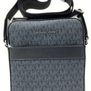 Michael Kors Men's Medium Crossbody Leather Cooper Flight Bag (Admiral Blue)