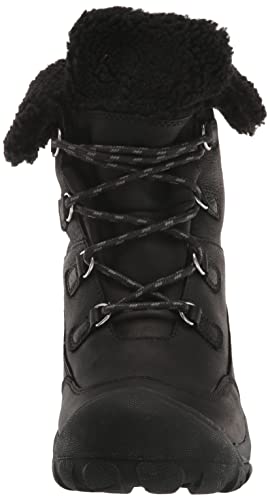 KEEN Women's Betty Boot Short Waterproof Insulated Ankle, Black/Black, 9