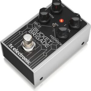 TC Electronic Electric Guitar Single Effect, Black/Silver (Bucket Brigade Analog DELAY)