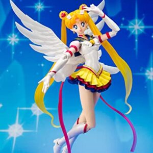 TAMASHII NATIONS - Pretty Guardian Sailor Moon Sailor Stars - Eternal Sailor Moon, Bandai Spirits S.H.Figuarts Action Figure