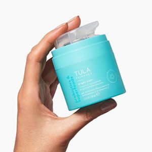 TULA Skin Care Bright Start Vitamin C Antioxidant Brightening Moisturizer - Lightweight Gel Cream, Brightens, Hydrates & provides Antioxidant Protection, 1.7 oz.