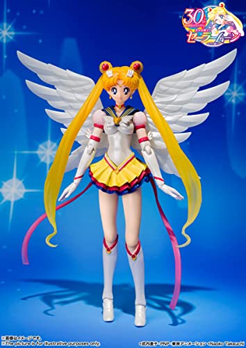 TAMASHII NATIONS - Pretty Guardian Sailor Moon Sailor Stars - Eternal Sailor Moon, Bandai Spirits S.H.Figuarts Action Figure