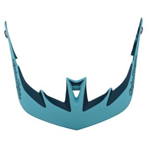 troy lee designs a3 mountain bike helmet replacement visor - mtb cycling bmx bicycle helmet accessories - uno water, one size