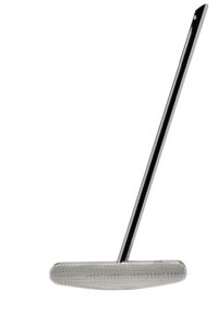 bell tw-450 two-way cnc milled jumbo face balance golf putter + winn 15" counter-balance grip (ambidextrous, 35)