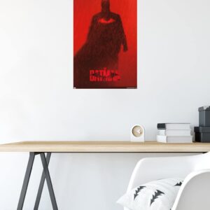 Trends International DC Comics Movie The Batman - Batman Teaser One Sheet Wall Poster, 14.725" x 22.375", Premium Unframed Version