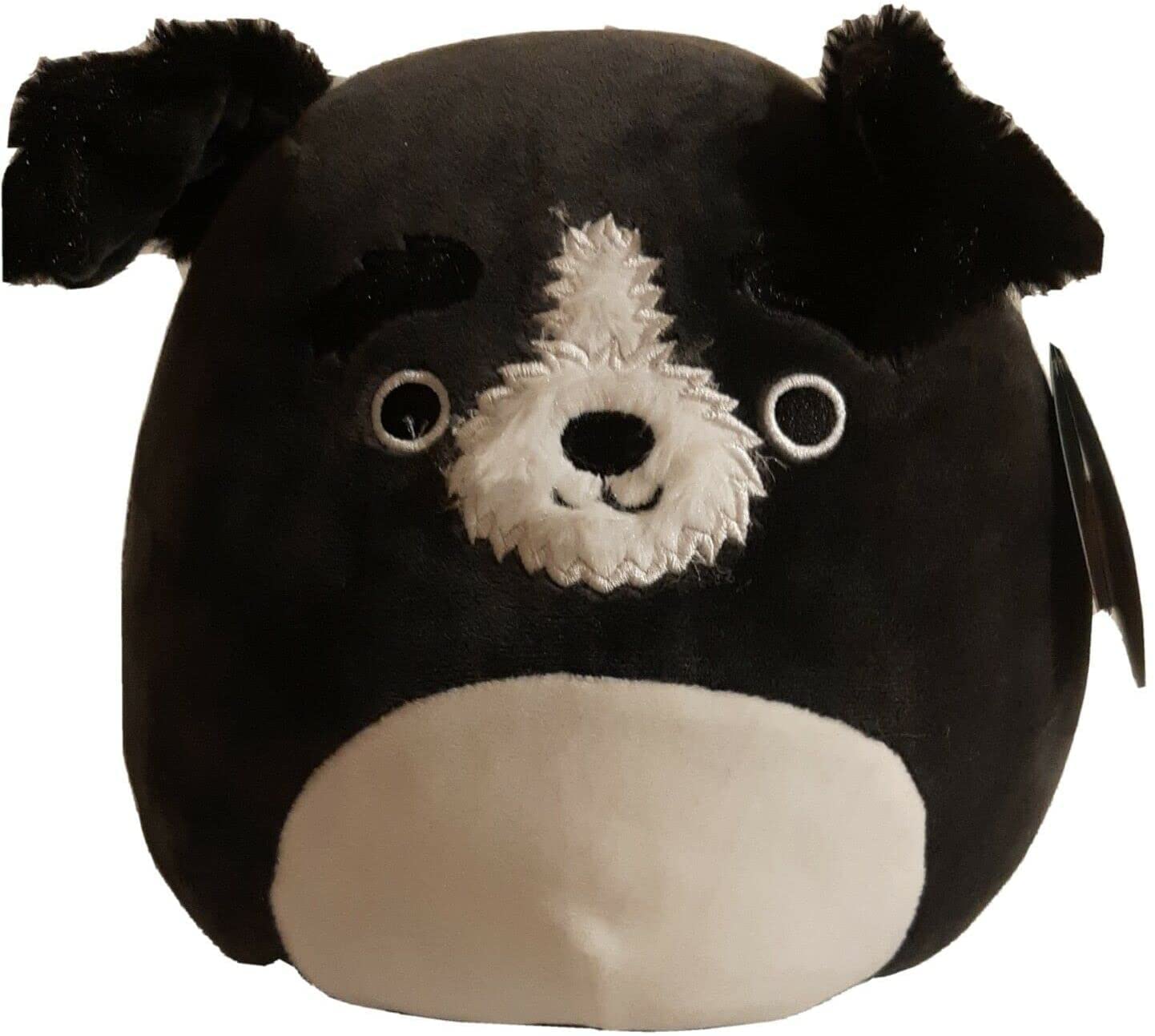 Squishmallows Official Kellytoy Plush 8 Inch Squishy Soft Plush Toy Animals (Paulie Black Dog)