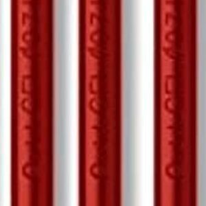 Pentel EnerGel Liquid Gel Ink Pens 0.7 mm - Pack of 5 Red Deluxe RTX Energel Pens with 3 Refills