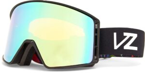 vonzipper unisex mach snow sport goggle sunglasses - black | stellar chrome