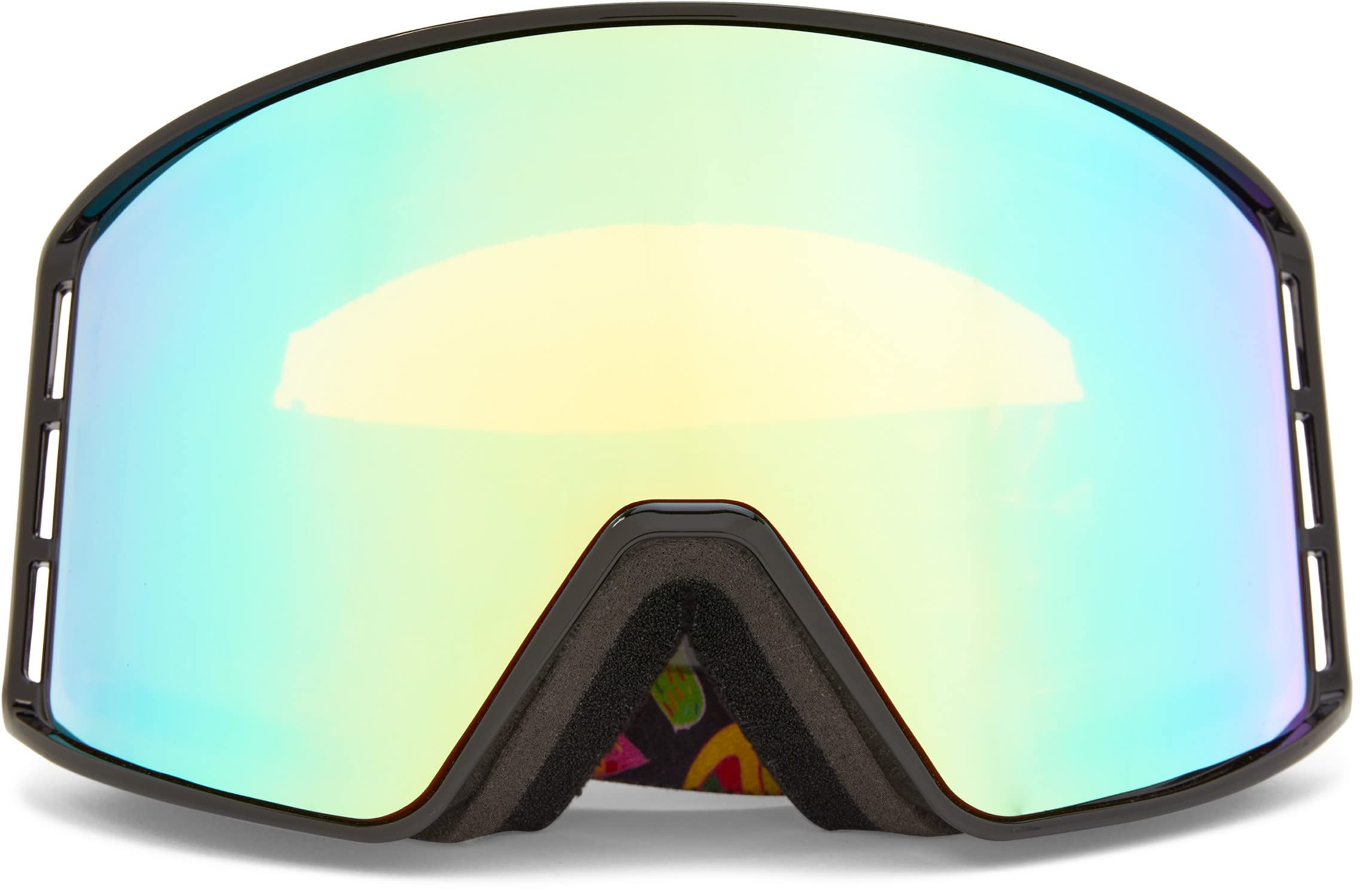 VonZipper Unisex Mach Snow Sport Goggle Sunglasses - Black | Stellar Chrome