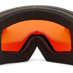 VonZipper Unisex Mach Snow Sport Goggle Sunglasses - Black | Stellar Chrome