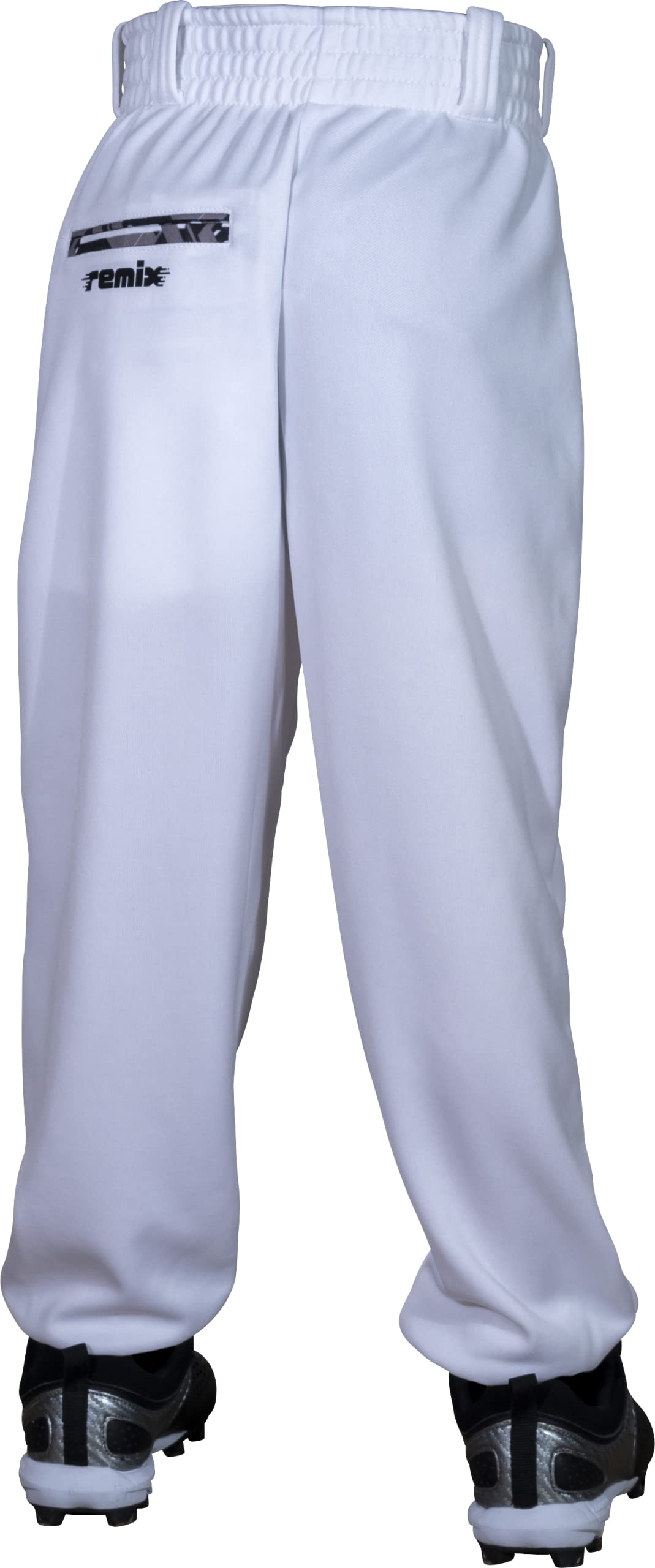 Rawlings REMIX | T-Ball & Youth Baseball & Softball | Game/Practice Pants | White/Black | X-Small