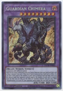 guardian chimera - bach-en040 - secret rare - 1st edition