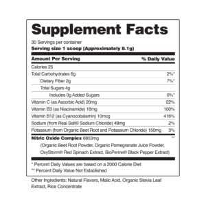 Snap Supplements USDA Organic Beet Root Powder, 3-in-1 Nitric Oxide Supplement, Support Healthy Blood Circulation, 250g (Apple)