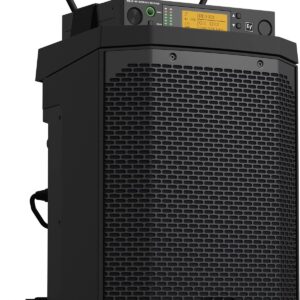 Electro-Voice EVERSE 8 8" 2-Way Battery Powered Loudspeaker with Bluetooth, Automatic Feedback Suppression, and Music Ducking, Black