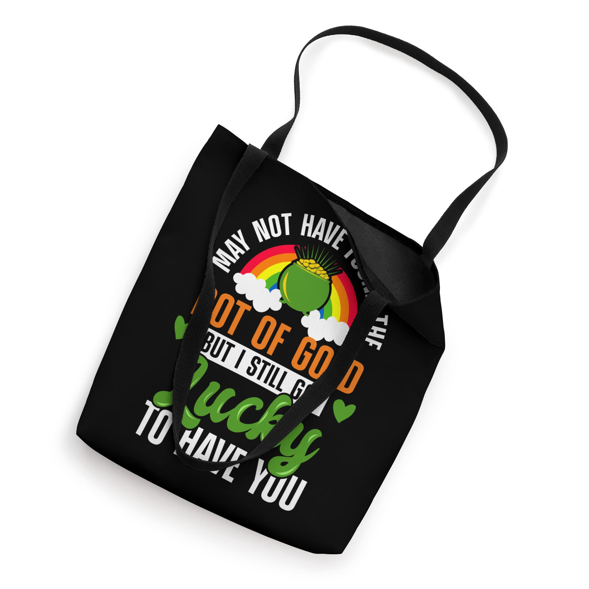 St. Patrick's Day Lucky Couple St Paddys Day Irish Lovers Tote Bag