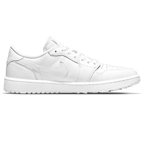 Jordan Mens Air 1 Low Golf DD9315 101 Triple White - Size 10