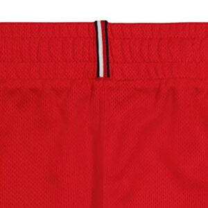 Tommy Hilfiger Boys' Basketball Training Shorts, Featuring Lightweight Mesh, Elastic Waistband with Drawstring